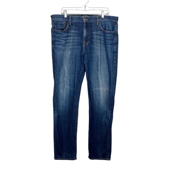 Lucky Brand Jeans Men 40 x 36 Blue Denim Ol Lipservice Classic Straight Bottoms - Picture 1 of 13